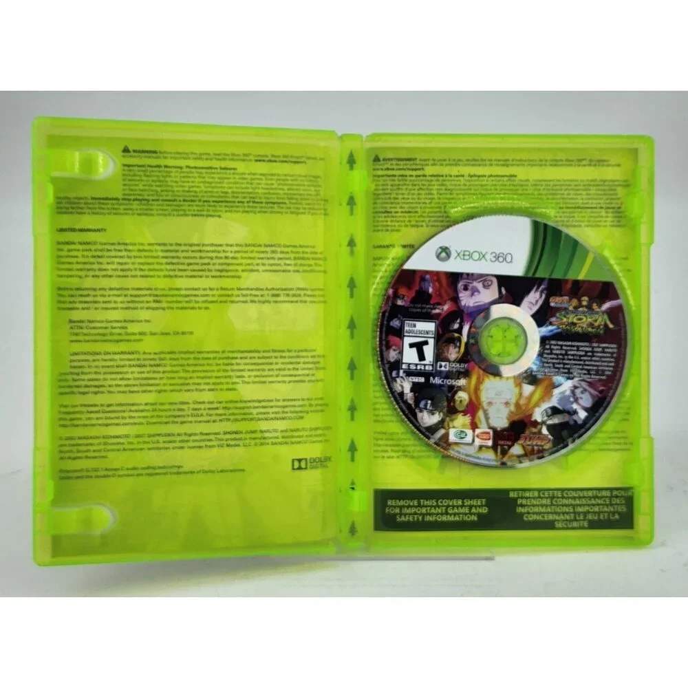 Naruto Shippuden: Ultimate Ninja Storm Revolution - Xbox 360 TESTED‎ & WORKING